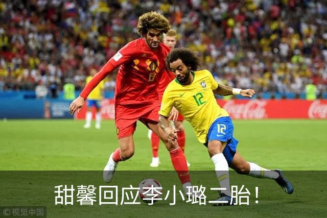 甜馨回应李小璐二胎！